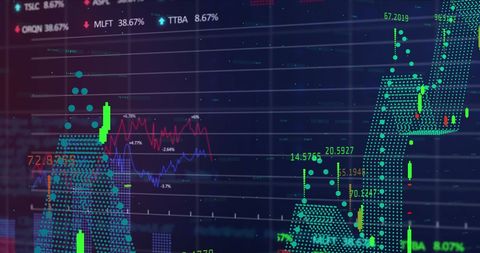 Digital Data Visualization with Futuristic Infographics - Download Free Stock Images Pikwizard.com