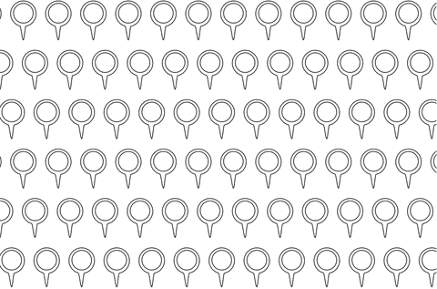black abstract circle pattern on transparent background - Download Free Stock Videos Pikwizard.com