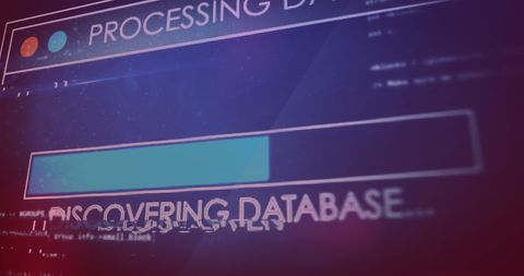 Digital Data Processing Display with Code Overlay - Download Free Stock Images Pikwizard.com