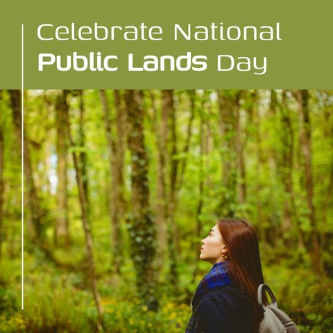 Celebrating national public lands day in serene forest maggyoloji
