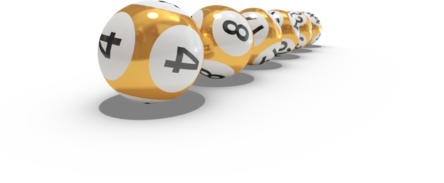 Golden Lottery Balls with Numbers on Transparent Background Casino Concept - Download Free Stock Videos Pikwizard.com