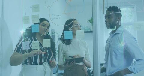 Team Collaboration and Innovation in a Modern Office