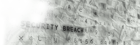 Transparent Security Breach Text on Crumpled Background - Download Free Stock Videos Pikwizard.com