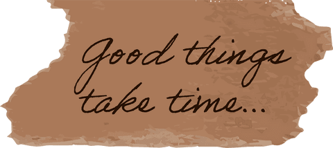 Inspirational handwritten vintage quote on transparent background