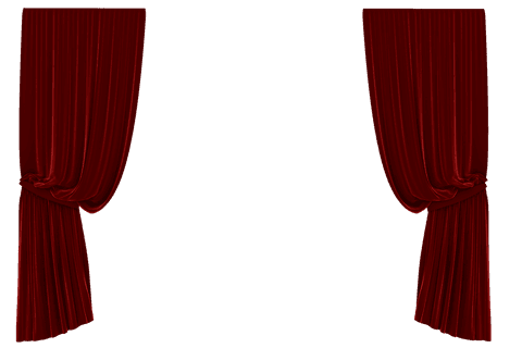 luxurious open red curtain on transparent background - Download Free Stock Videos Pikwizard.com
