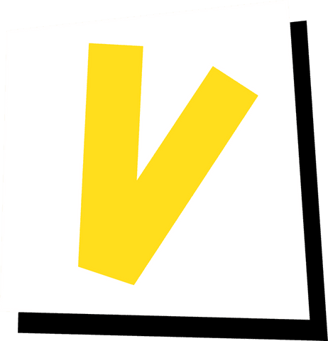 yellow v on minimalist transparent white and black contrast - Download Free Stock Videos Pikwizard.com