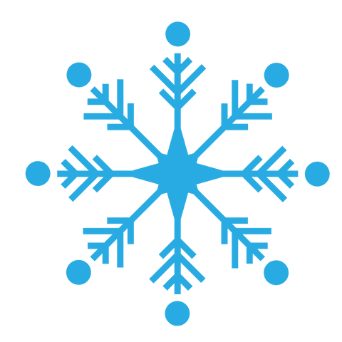 Delicate Blue Digital Snowflake Isolated on Transparent Background - Download Free Stock Videos Pikwizard.com