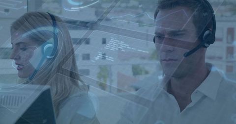 Innovative technical support agents with holographic interface