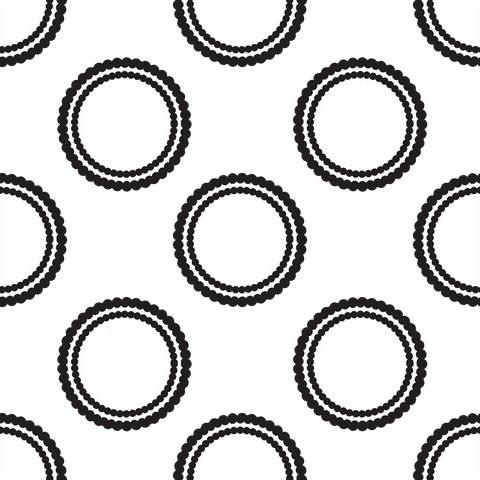 Black and White Circular Pattern on Transparent Background - Download Free Stock Videos Pikwizard.com