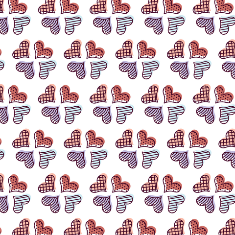 stylized transparent heart pattern seamless background - Download Free Stock Videos Pikwizard.com