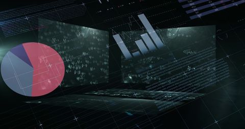 Abstract Visual: Data Analytics and Graph Processing Concept - Download Free Stock Images Pikwizard.com