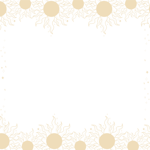 abstract sun themed decorative border design on transparent background - Download Free Stock Videos Pikwizard.com