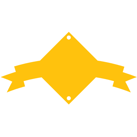 Yellow Badge with Copy Space and Ribbon on Transparent Background - Download Free Stock Videos Pikwizard.com