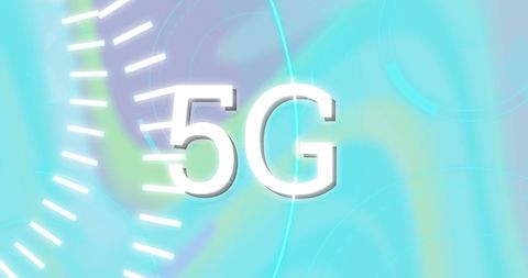 5g technology concept with futuristic digital background - Download Free Stock Images Pikwizard.com