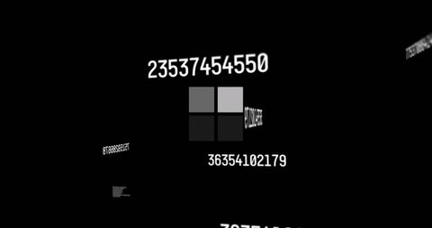 Abstract Digital Data Visualization on Black Backdrop - Download Free Stock Images Pikwizard.com