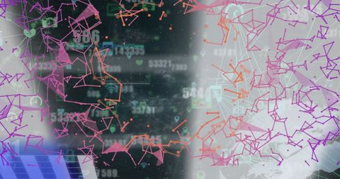 Global Data Processing and Digital Connectivity Concepts