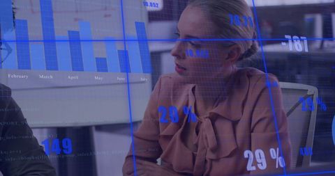 Business Professionals Analyzing Digital Financial Data Concepts - Download Free Stock Images Pikwizard.com