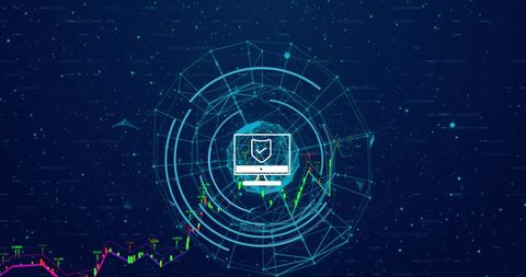 Digital Security Data Analysis with Graphs and Interfaces - Download Free Stock Images Pikwizard.com