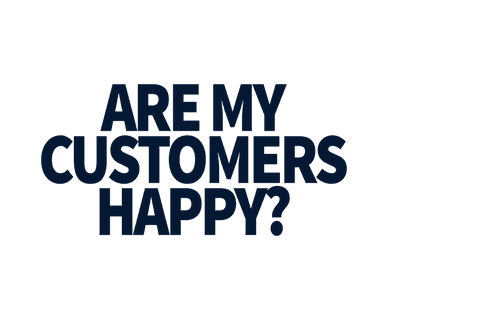 transparent text illustration asking are my customers happy - Download Free Stock Videos Pikwizard.com