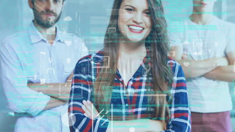 Digital Data Visualization with Diverse Team of Colleagues