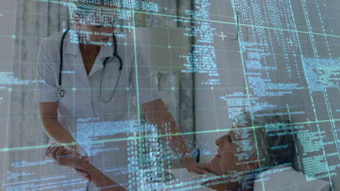 Digital Healthcare Innovation with Doctor Assisting Elderly Patient