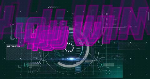 Futuristic Digital Victory Display with YOU WIN Message - Download Free Stock Images Pikwizard.com