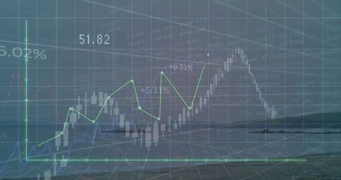 Financial data analytics over sea horizon