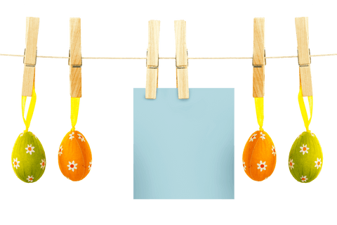 transparent easter hanging eggs with blank label - Download Free Stock Videos Pikwizard.com