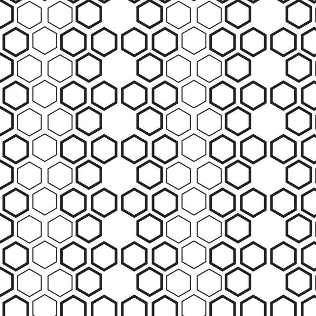 Transparent Background with Black Hexagon Pattern - Download Free Stock Videos Pikwizard.com