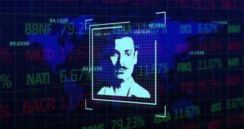 Digital Identity with Global Stock Market Data Visualization