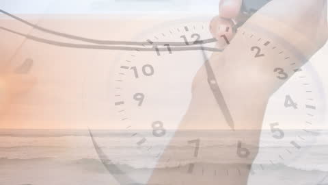 Conceptual Blending of Time and Nature with Transparent Clock
