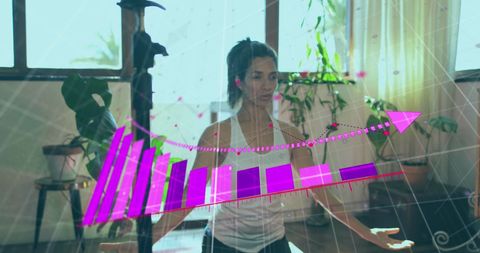 Business Charts Meeting Wellness Lifestyle Yoga Class