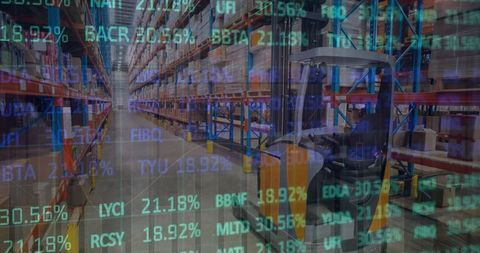 Digital Transformation in Modern Warehouse Logistics and Operations - Download Free Stock Images Pikwizard.com