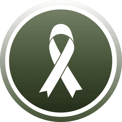 Green Awareness Ribbon Symbol on Transparent Background - Download Free Stock Videos Pikwizard.com
