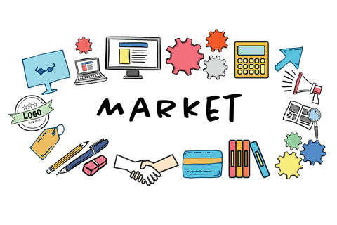 Business and Marketing Icon Composition Transparent Background - Download Free Stock Videos Pikwizard.com