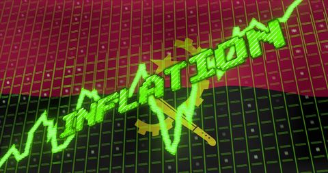 Inflation Impact on Angolan Economy with Digital Graphic