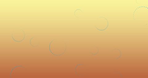 Throbber Icons on Yellow Gradient Background