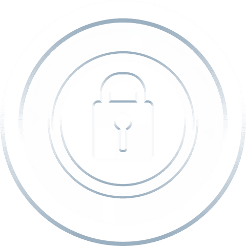 transparent security lock icon in circular design - Download Free Stock Videos Pikwizard.com