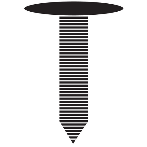 transparent black white geometric nail icon illustration - Download Free Stock Videos Pikwizard.com