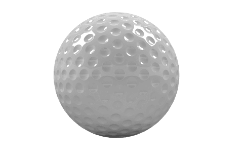 transparent isolated golf ball on white background - Download Free Stock Videos Pikwizard.com