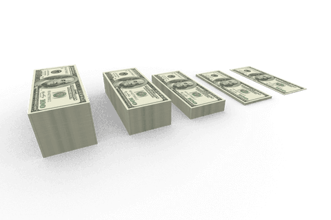 stacks of money on transparent background for financial concepts - Download Free Stock Videos Pikwizard.com