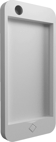 grey smartphone case design on transparent background - Download Free Stock Videos Pikwizard.com