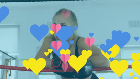 Autism Awareness with Happy Playing Children and Puzzle Animation