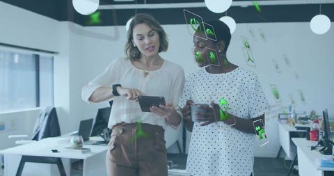 Modern Collaboration Using AR in Corporate Office Setting