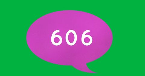 colorful speech bubble with increasing number sequence on green background - Download Free Stock Images Pikwizard.com