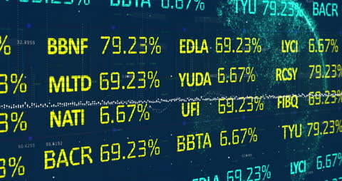 Dynamic Digital Display of Stock Market Trading Information