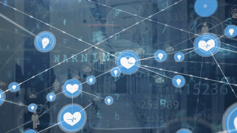 Future Digital Connectivity and Data Network Concept