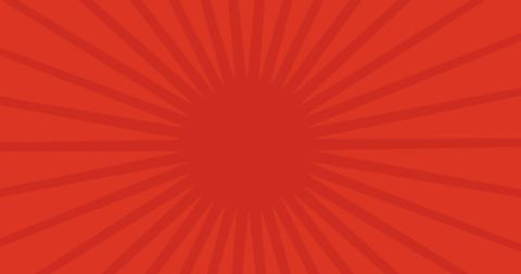 Sunburst Rays on Vibrant Red Background Design Illustration - Download Free Stock Images Pikwizard.com