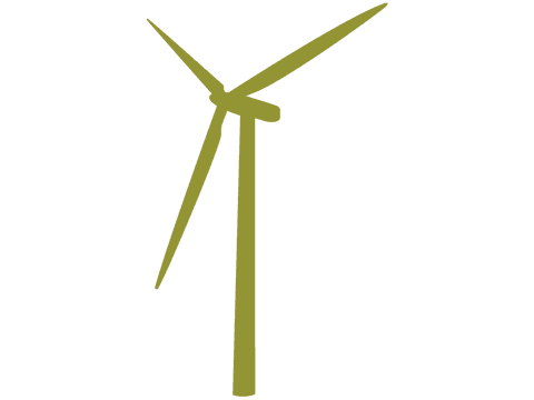 illustration of green wind turbine on transparent background - Download Free Stock Videos Pikwizard.com