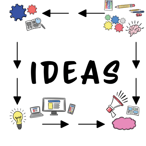 Transparent Digital Idea and Creativity Illustrations - Download Free Stock Videos Pikwizard.com